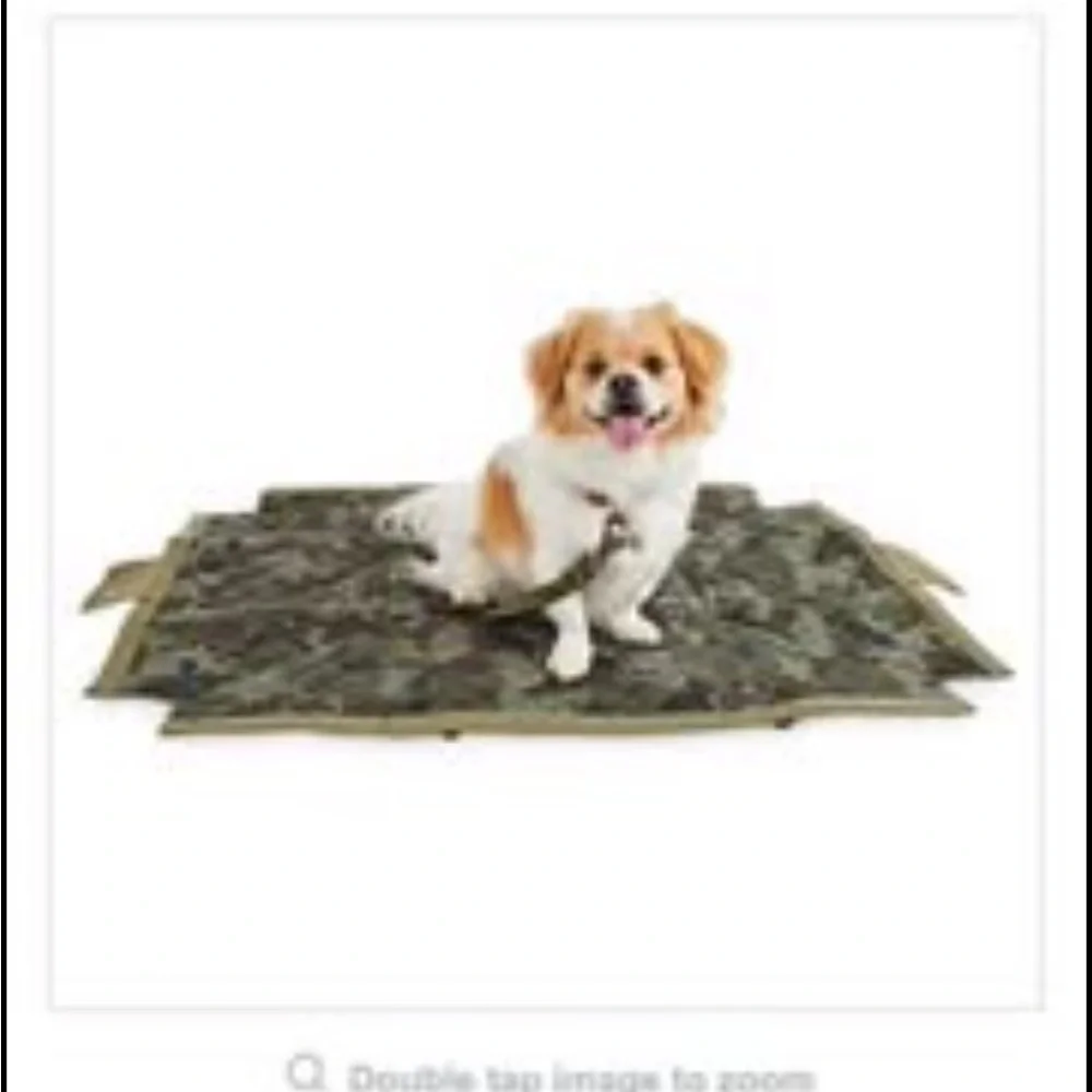 Pet carrier travel bag camo army print